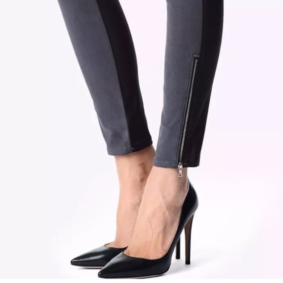 7 for all Mankind Zipped Brushed Skinny Jeans 25 - Picture 3 of 7